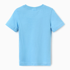 Футболка для мальчика "Truck monster", цвет голубой, рост 122-128 10500738