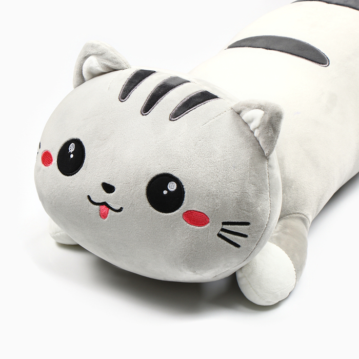 Мягкая игрушка «Кот», 100 см, цвет серый