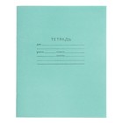 Набор тетрадей «Зелёная обложка» 20 штук, 18 листов в клетку, эконом, плотность 60 г/м² - Фото 2