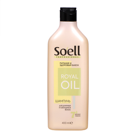 Шампунь для волос Soell Professional питание и здоровый блеск, 400 мл