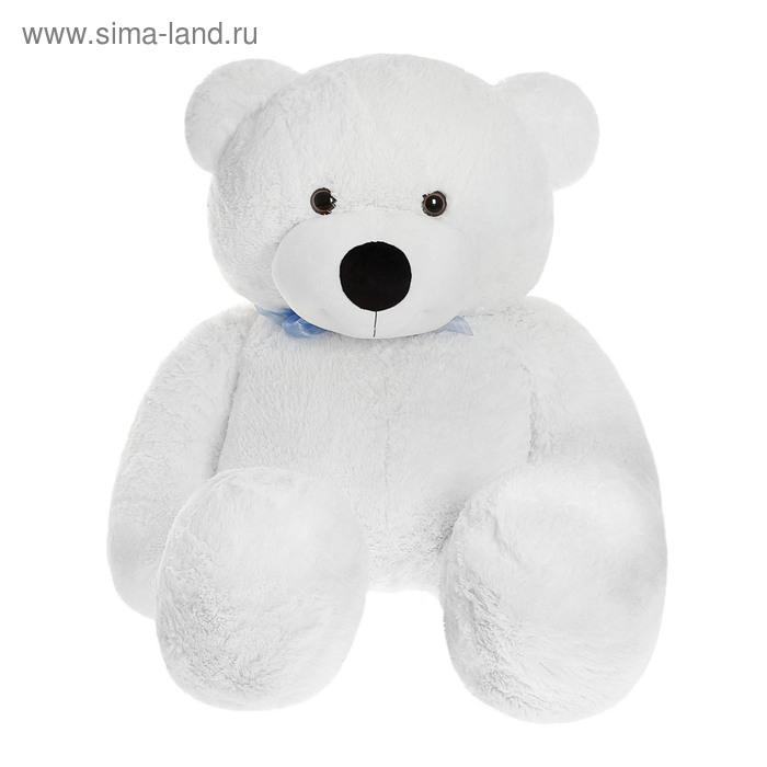 Мягкая игрушка "Медведь Мишутка", цвет белый - Фото 1