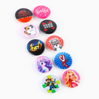 Значок металлический , закатной «Детский для мальчика и девочки», d=2,5 см, МИКС - Фото 2