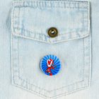 Значок металлический , закатной «Детский для мальчика и девочки», d=2,5 см, МИКС - Фото 17