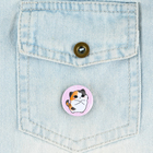 Значок металлический , закатной «Детский для мальчика и девочки», d=2,5 см, МИКС - Фото 20