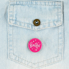 Значок металлический , закатной «Детский для мальчика и девочки», d=2,5 см, МИКС - Фото 21