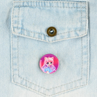 Значок металлический, закатной «Аниме для детей», d=2.5 см, МИКС - Фото 21