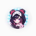 Значок металлический закатной «Милые анимешки», d=2.5 см, МИКС - Фото 13