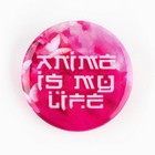 Значок металлический закатной «Милые анимешки», d=2.5 см, МИКС - Фото 7