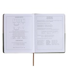 Дневник школьный для 1-11 классов, 50/50 %, твёрдая обложка с поролоном, искусственная кожа, шелкография, ляссе, универсальная шпаргалка, 48 листов, блок 80г/м2 - фото 24191698