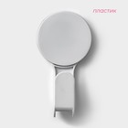 Крючок самоклеящийся Доляна Witlen, 12×6.5×4.7 см, белый - Фото 3