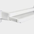 Держатель для полотенец самоклеящийся Доляна Witlen, 53 см, белый - Фото 7