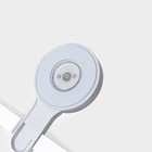 Полка для ванной Доляна Witlen, настенная, самоклеящаяся, 17×32×11.5 см, белая - Фото 6