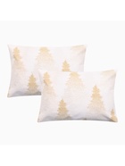Комплект наволочек «Этель» Golden Christmas, 50×70 см, 2 шт., бязь, хлопок 100% 10385167