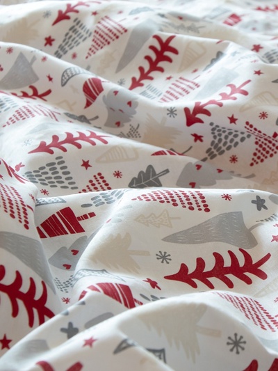 Постельное бельё дуэт «Этель» New Year's pattern, бязь
