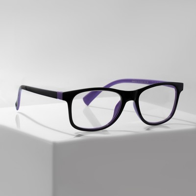 Готовые очки GA0519 (Цвет: C2 фиолетовый, чёрный; диоптрия: + 2; тонировка: Нет)