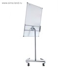 Флипчарт мобильный магнитно-маркерный Calligrata PREMIUM, 70×100 см, в УСИЛЕННОМ алюминиевом профиле, на роликах - Фото 4