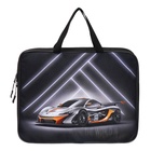 Папка с ручками текстильная А4, 370×280×60 мм, Stavia «Скорость» - Фото 1