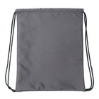 Мешок для обуви 435 х 360 мм, Stavia (плотность 600D с водоотталкивающей ПУ-пропиткой) "Четыре кота" серый - фото 24135099