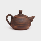 Чайник для заварки "Алтайский", красная глина, 0.8 л, микс - Фото 1