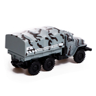 Грузовик металлический «УРАЛ. Пограничные войска», инерция, в пакете - фото 24272617