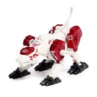 Робот зверобот «Тигр», с элементами из металла, трансформируется, в пакете - фото 24444181