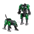 Робот зверобот «Тигр», с элементами из металла, трансформируется, в пакете - фото 24444187