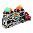 Грузовик инерционный "Автовоз", 6 машинок в комплекте,цвет МИКС  , в ПАКЕТЕ - фото 27814641