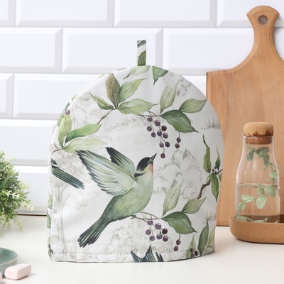 Грелка на чайник «Этель. Готовь с душой», 28×28 см, 100% хлопок, 190 г/м²