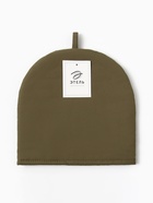 Грелка на чайник Этель Kitchen, 28×28 см, 100% хлопок, саржа 220 г/м², зелёная - Фото 7