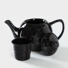 Чайник керамический «Вуаль», 1,2 л, d=8,5 см - Фото 2