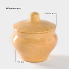 Горшок для запекания керамический «Каракум», 350 мл, d=9,5 см - фото 321568631