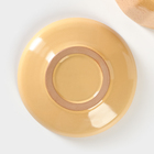 Чайная пара керамическая «Каракум», 2 предмета: чашка 200 мл, блюдце d=9 см - Фото 5
