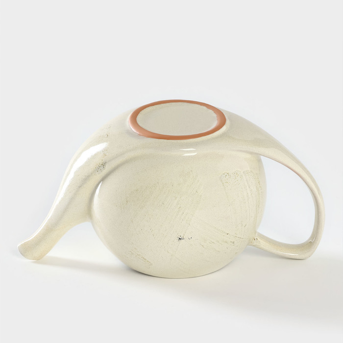 Чайник керамический «Шебби», 1,2 л, d=8,5 см