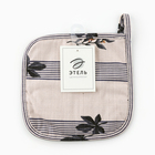 Прихватка «Этель» Leaves, 19×19 см,100% хлопок, репс 220 г/м² - Фото 4