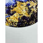 Коврик влаговпитывающий «Спанч» 40х60 см, рисунок Лазурит, овал - Фото 2