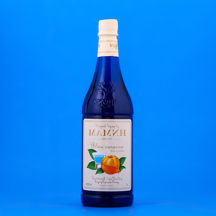 Сироп "Мамин рецепт" со вкусом блю курасао, ПЭТ, 1 л - Фото 1