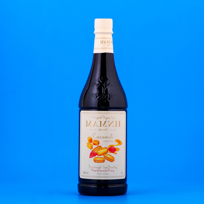 Сироп "Мамин рецепт" со вкусом карамель, ПЭТ, 1 л - Фото 1