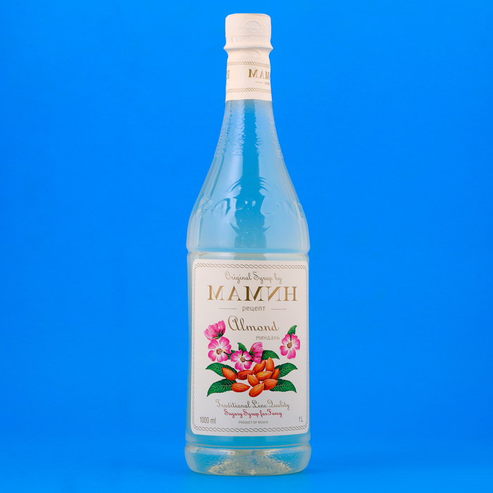 Сироп "Мамин рецепт" со вкусом миндаля, ПЭТ, 1 л - Фото 1