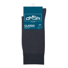 Носки мужские OMSA CLASSIC, размер 42-44, цвет grigio scuro 10525521