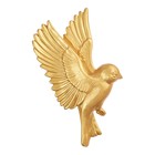 Декор настенный, гипсовое панно "Птицы" 5 шт, золотые - фото 9864216