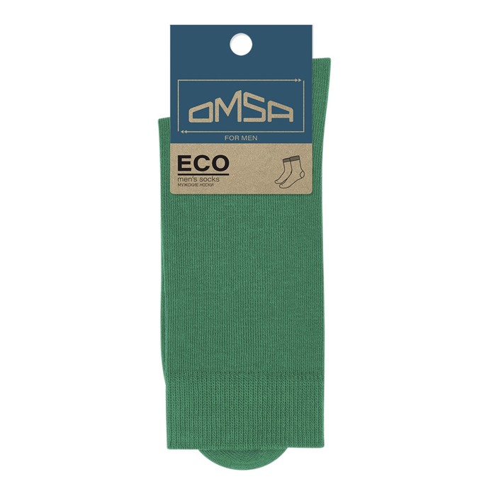 Носки мужские OMSA ECO, размер 39-41, цвет erba - Фото 1