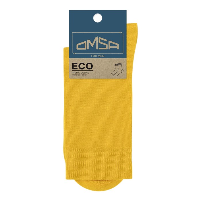 Носки мужские OMSA ECO, размер 39-41, цвет giallo - Фото 1