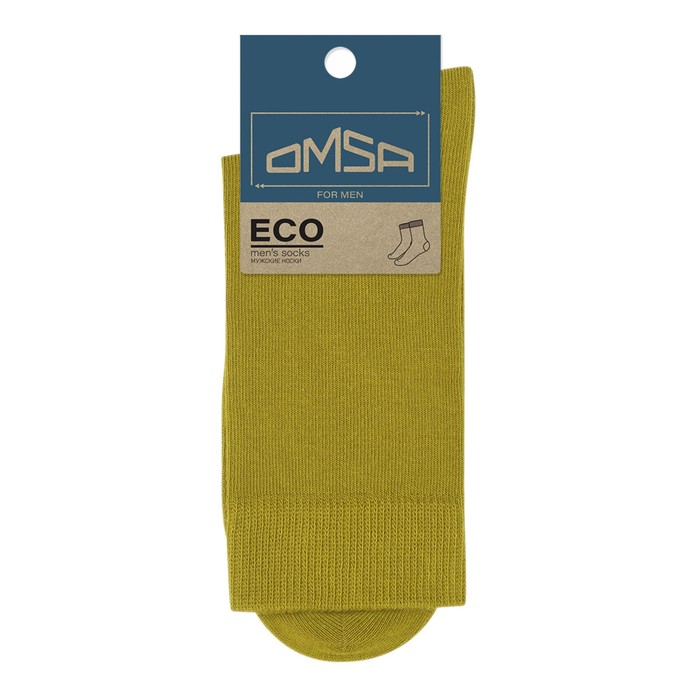 Носки мужские OMSA ECO, размер 39-41, цвет oliva - Фото 1