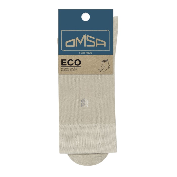 Носки мужские OMSA ECO, размер 42-44, цвет grigio chiaro - Фото 1