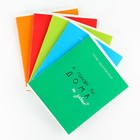 Тетрадь в клетку, 48 л., А5, на скрепке, блок №2 «Типичный ученик», твин лак, уф лак, МИКС - Фото 2