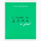 Тетрадь в клетку, 48 л., А5, на скрепке, блок №2 «Типичный ученик», твин лак, уф лак, МИКС - Фото 5