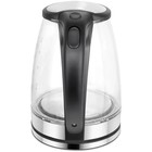 Чайник электрический Blackton Bt KT1803G, стекло, 1500 Вт, 1.8 л, серебристо-чёрный - Фото 3