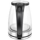 Чайник электрический Blackton Bt KT1803G, стекло, 1500 Вт, 1.8 л, серебристо-чёрный - фото 51575234 Чайник электрический Blackton Bt KT1803G, стекло, 1500 Вт, 1.8 л, серебристо-чёрный - фото 51575234