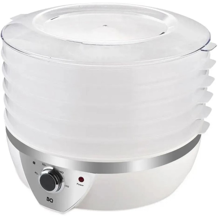 Сушилка для овощей и фруктов BQ FD1002, 500 Вт, 5 ярусов, белая - Фото 1
