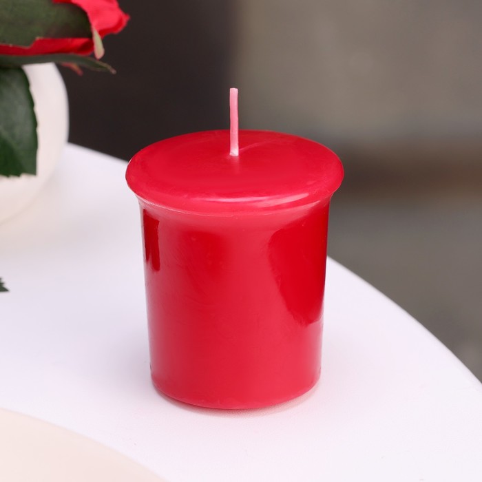 Набор свечей ароматических "Cherry Blossom", вишнёвый цвет, 3 шт, 5х4,5 см